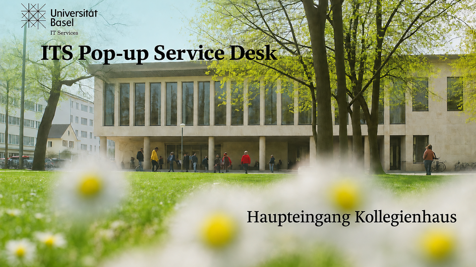 Pop-Up Service Desk HS26 14.-18.09.