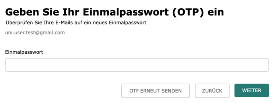 Einmalpasswort