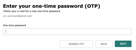 One-Time Password