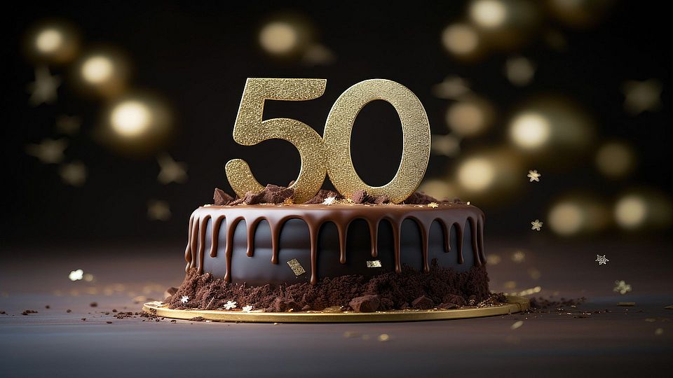 Geburtstagstorte 50Jahre