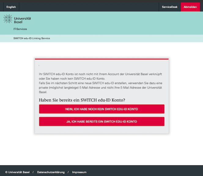 SWITCH edu-ID